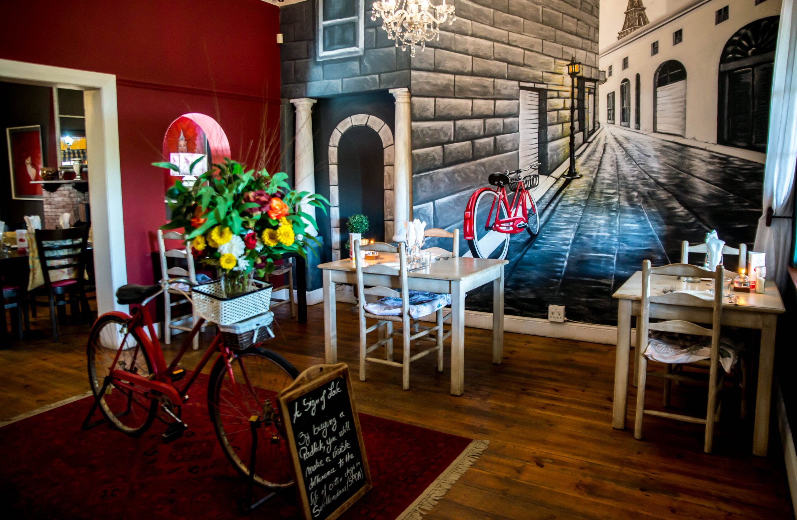 Christelle's Bistro interior